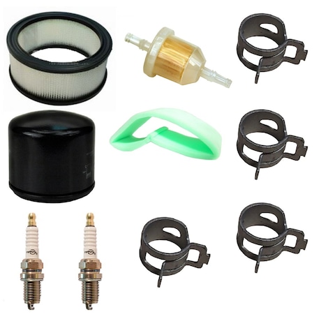 Aic Replacement Parts GY20576 Air Filter with Tune Up Maintenance Kit Fits John Deere G110 G100 KT-FIW50-0007